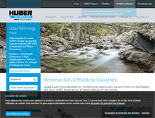 Tablet Screenshot of huber.fr